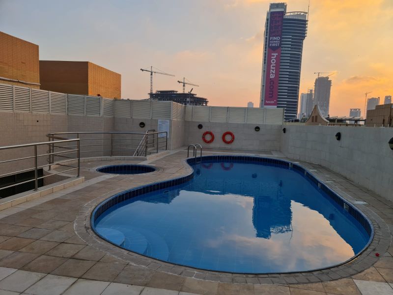 Twin sharing room on Sheikh Zayed Road